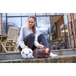 Black & Decker BDCINF18N Kompresor/sprężarka (11bar/230V/12V/18V/bez akumulatora)