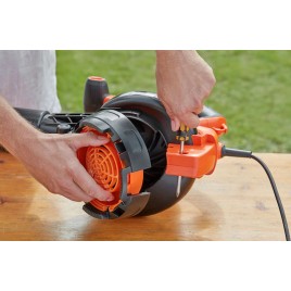 Black & Decker BEBLV301 Elektryczny odkurzacz liści 3w1 (3000W/72L)
