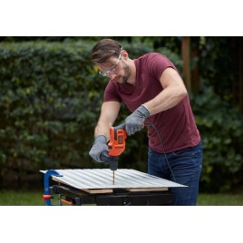 Black & Decker BEH200K Wkrętarka udarowa (500W/13mm), walizka