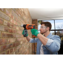 Black & Decker BEH850K Wiertarka udarowa (850 W/13 mm), walizka