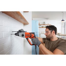 Black & Decker BEHS02K Młotowiertarka SDS-Plus (2,2J/800W), walizka