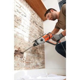 Black & Decker BEHS02K Młotowiertarka SDS-Plus (2,2J/800W), walizka