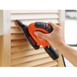 Black & Decker BEW230BC Mouse Szlifierka do detali (55W) + 15 akcesoriów i torba