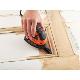 Black & Decker BEW230BC Mouse Szlifierka do detali (55W) + 15 akcesoriów i torba