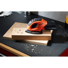 Black & Decker BEW230BC Mouse Szlifierka do detali (55W) + 15 akcesoriów i torba