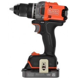 Black & Decker BLD682D1XK Akumulatorowy wkrętak bezszczotkowy (50Nm/18V/1x2,0Ah), walizka