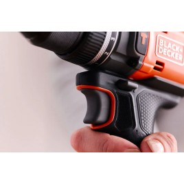 Black & Decker BLD683D1XK Bezszczotkowa wiertarka udarowa (50Nm/18V/1x2,0Ah), walizka