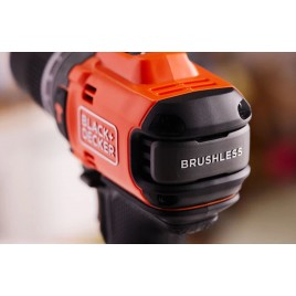 Black & Decker BLD683D1XK Bezszczotkowa wiertarka udarowa (50Nm/18V/1x2,0Ah), walizka