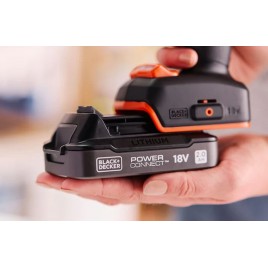 Black & Decker BLD683D2XK Bezszczotkowa wiertarka udarowa (50Nm/18V/2x2,0Ah), walizka