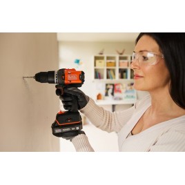 Black & Decker BLD683XN Bezszczotkowa wiertarka udarowa (50Nm/18V/bez akumulatora)