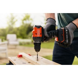 Black & Decker BLD683XN Bezszczotkowa wiertarka udarowa (50Nm/18V/bez akumulatora)