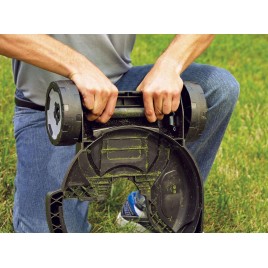 Black & Decker CM100 Podwozie jezdne, szerokość koszenia 38cm, Multi-Trimmer 3w1