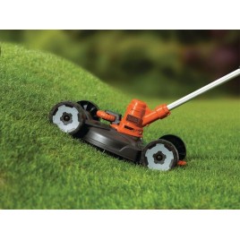 Black & Decker CM100 Podwozie jezdne, szerokość koszenia 38cm, Multi-Trimmer 3w1