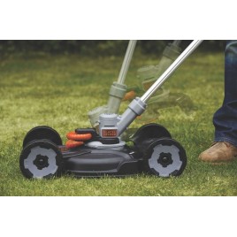 Black & Decker STC1820CM Zestaw podkaszarki wielofunkcyjnej (28cm/18V/1x2,0Ah)