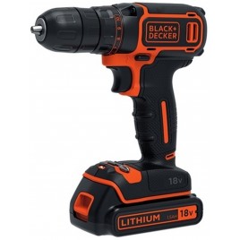 Black & Decker BDCDC18K-QW Akumulatorowa wiertarko-wkrętarka (1x1,5Ah/18V) walizka