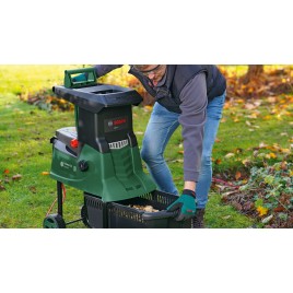 BOSCH AXT 25 TC Rozdrabniacz do gałęzi + przewód 15 m i rękawice 060080330D