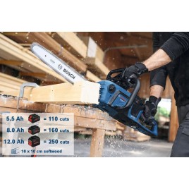 BOSCH GKE 18V-40 PROFESSIONAL Piła łańcuchowa 1x 5,5 Ah 06008D3001