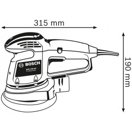 BOSCH GEX 34-150 Szlifierka mimośrodowa 0601372800