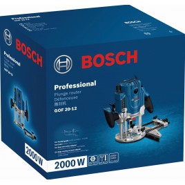 BOSCH GOF 20-12 PROFESSIONAL Frezarka górnowrzecionowa 0601627221