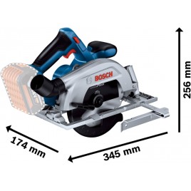 BOSCH GKS 185-LI Akumulatorowa pilarka tarczowa, L-Boxx (solo) 06016C1224