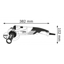 BOSCH GWS 18-150 L Professional Szlifierka kątowa 06017A5000