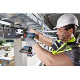 BOSCH zestaw: GDX 18V-200+GSR 18V-50 + 2xGBA 18V 4.0Ah + GAL 18V-40 egy L-BOXX