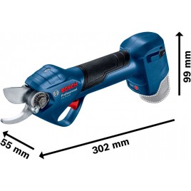 BOSCH PRO PRUNER PROFESSIONAL Sekator akumulatorowy 12V, 2x 3,0 Ah 06019K1021