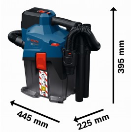 BOSCH GAS 18V-6 LS PROFESSIONAL Akumulatorowy odkurzacz 06019K2100