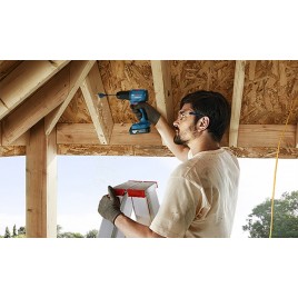 BOSCH GSR 185-LI PROFESSIONAL Aku wiertarko-wkrętarka,2x2Ah, GAL 18V-20,walizka 06019K3000