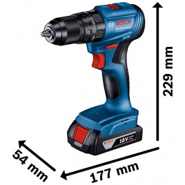 BOSCH GSB 185-LI PROFESSIONAL Wkrętarka akumulatorowa 06019K3100