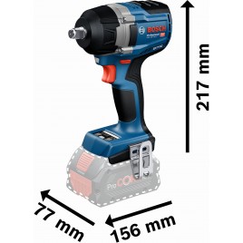 BOSCH GDS 18V-750 C PROFESSIONAL Aku klucz udarowy 06019L9003