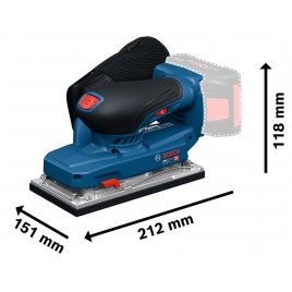 BOSCH GSS18V-18 PROFESSIONAL Szlifierka oscylacyjna 06019R7000