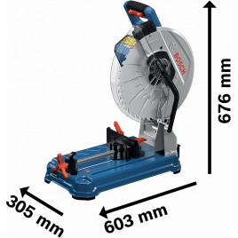 BOSCH GCD 18V-355 PROFESSIONAL Piła do cięcia metalu 0601B59000