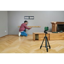 BOSCH PLL360-15G UNI Laser krzyżowy 360° + statyw + uchwyt 0603663K02