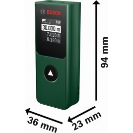 BOSCH PLM30-21 Cyfrowy dalmierz laserowy 0603672K00