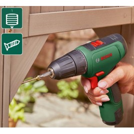 BOSCH EasyDrill 1200 Akumulatorowa, 2-biegowa wiertarko-wkrętarka, bez akumulatora 06039D3