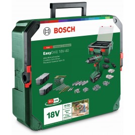 BOSCH EasyDrill Wiertarko-wkrętarka akumulatorowa 18V-40 (1x 1,5 Ah) 06039D8006