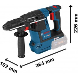 BOSCH GBH 18V-26F + GDE PROFESSIONAL Młot udarowo-obrotowy, SDS plus 061191000K