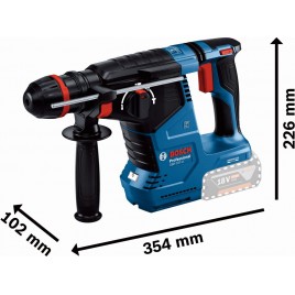 BOSCH GBH 18V-24 C PROFESSIONAL Aku młot udarowo-obrotowy z uchwytem SDS plus 0611923000