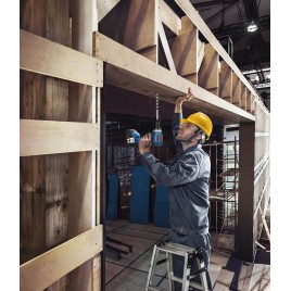 BOSCH GSR 18V-65 PROFESSIONAL Wiertarko-wkrętarka aku, Zestaw narzędzi 19części 0615A5007K