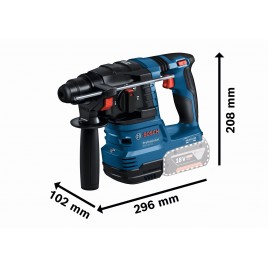 BOSCH 10-elementowy zestaw 18V GSB+GBH+GWS+GDR+GKS+GSA+GOP+GST+GDS+GEX+3x5,0Ah 0615A500EH