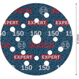 BOSCH Krążek ścierny EXPERT O780 Foil, 125 mm, G150 2608902411
