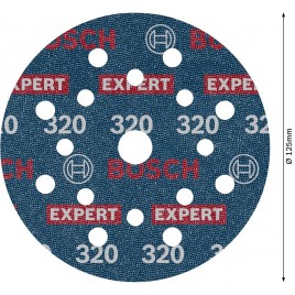 BOSCH Krążek ścierny EXPERT O780 Foil, 125 mm, G320 2608902414