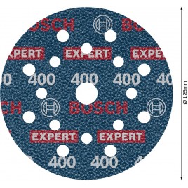 BOSCH Krążek ścierny EXPERT O780 Foil, 125 mm, G400 2608902415