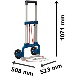 BOSCH ALUMINIUM CADDY PROFESSIONAL Wózek transportowy do walizek L-BOXX 1600A001SA