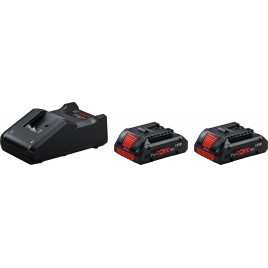 BOSCH 2× ProCORE18V 4.0Ah + GAL 18V-40 1600A01BA3
