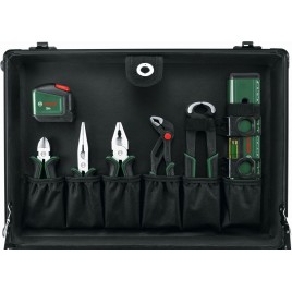 BOSCH 119-elementowy zestaw walizki narzędziowej na kółkach 1600A02ZB4