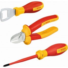 BOSCH PROFESSIONAL Mini zestaw narzędzi ręcznych, L-Boxx, 3 szt. 1600A038HV