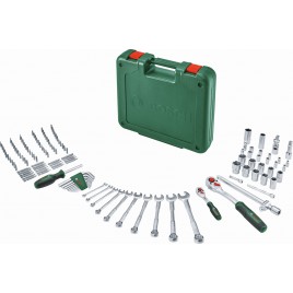 BOSCH 134-częściowy zestaw narzędzi 1600A039J0