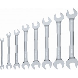 BOSCH 8-częściowy zestaw kluczy płaskich dwustronnych 1600A03HM8